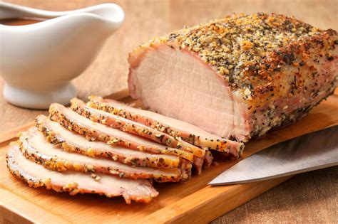 Do you cover a pork loin when cooking in the oven?